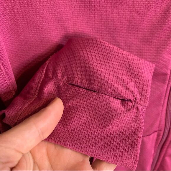 Joe Fresh Active Magenta Lightweight Jacket Size Medium - Picture 5 of 6
